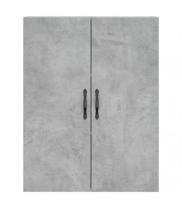 vidaXL Highboard Concrete Grey 69,5x34x180 cm Engineered Wood