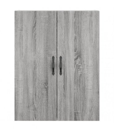 vidaXL Highboard Grey Sonoma 69,5x34x180 cm Engineered Wood