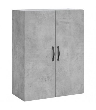 vidaXL Highboard Concrete Grey 69,5x34x180 cm Engineered Wood