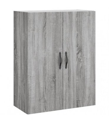 vidaXL Highboard Grey Sonoma 69,5x34x180 cm Engineered Wood
