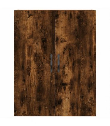vidaXL Highboard Smoked Oak 69,5x34x180 cm Engineered Wood