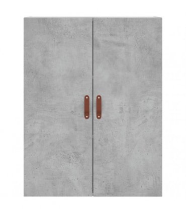 vidaXL Highboard Concrete Grey 69,5x34x180 cm Engineered Wood
