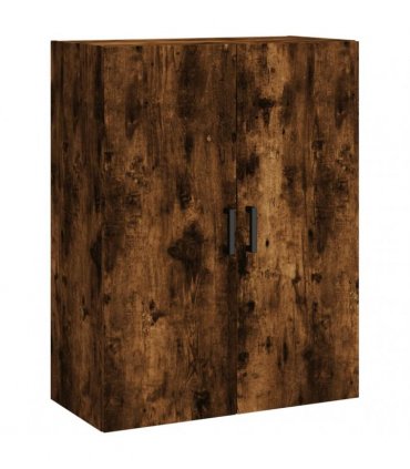 vidaXL Highboard Smoked Oak 69,5x34x180 cm Engineered Wood