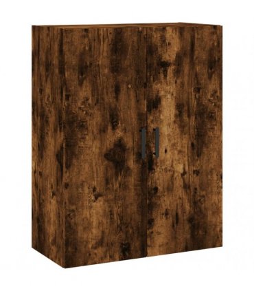 vidaXL Highboard Smoked Oak 69,5x34x180 cm Engineered Wood