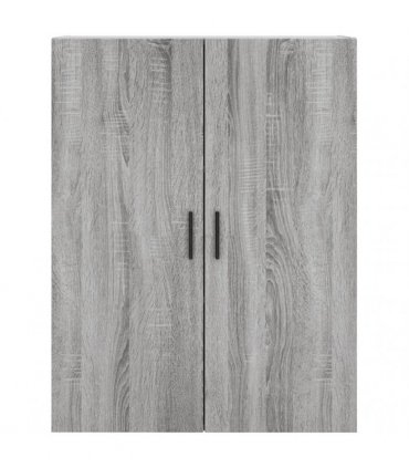 vidaXL Highboard Grey Sonoma 69,5x34x180 cm Engineered Wood
