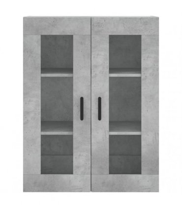 vidaXL Highboard Concrete Grey 69,5x34x180 cm Engineered Wood