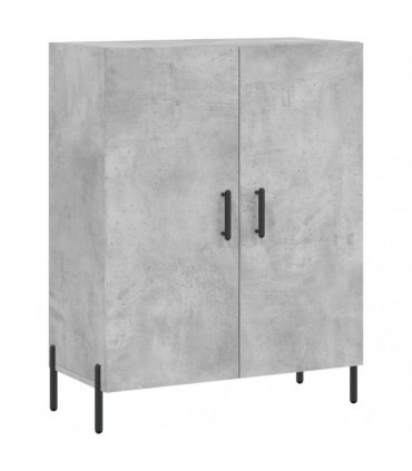 vidaXL Highboard Concrete Grey 69,5x34x180 cm Engineered Wood