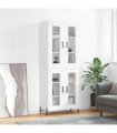 vidaXL Highboard White 69,5x34x180 cm Engineered Wood