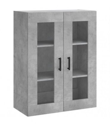 vidaXL Highboard Concrete Grey 69,5x34x180 cm Engineered Wood