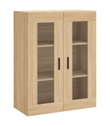 vidaXL Highboard Sonoma Oak 69,5x34x180 cm Engineered Wood