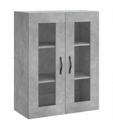 vidaXL Highboard Concrete Grey 69,5x34x180 cm Engineered Wood