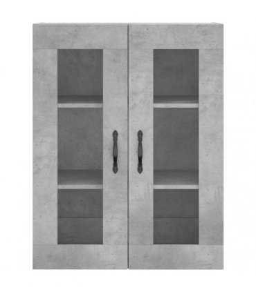 vidaXL Highboard Concrete Grey 69,5x34x180 cm Engineered Wood