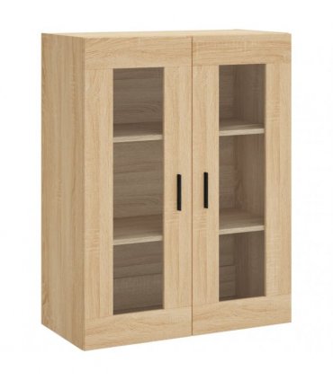 vidaXL Highboard Sonoma Oak 69,5x34x180 cm Engineered Wood