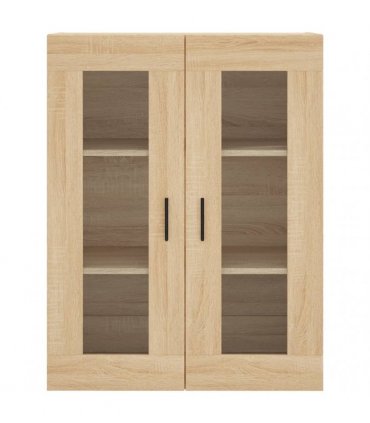 vidaXL Highboard Sonoma Oak 69,5x34x180 cm Engineered Wood