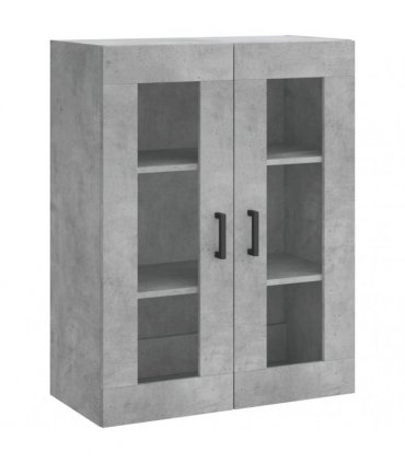 vidaXL Highboard Concrete Grey 69,5x34x180 cm Engineered Wood