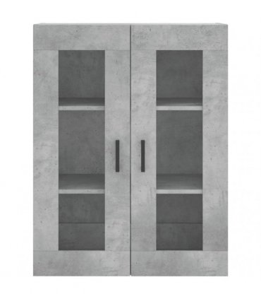 vidaXL Highboard Concrete Grey 69,5x34x180 cm Engineered Wood
