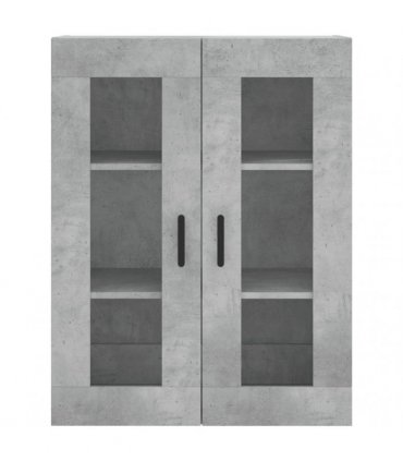 vidaXL Highboard Concrete Grey 69,5x34x180 cm Engineered Wood