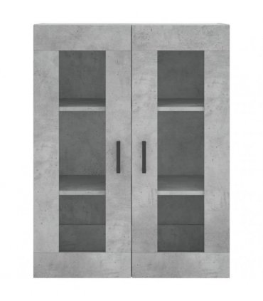 vidaXL Highboard Concrete Grey 69,5x34x180 cm Engineered Wood