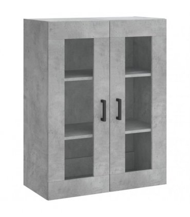 vidaXL Highboard Concrete Grey 69,5x34x180 cm Engineered Wood