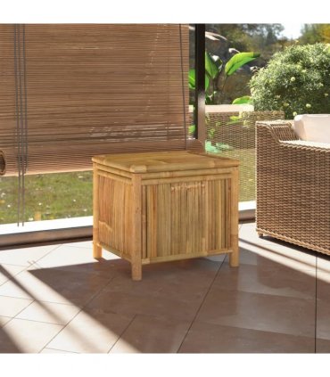 vidaXL Garden Storage Box 60x52x55 cm Bamboo