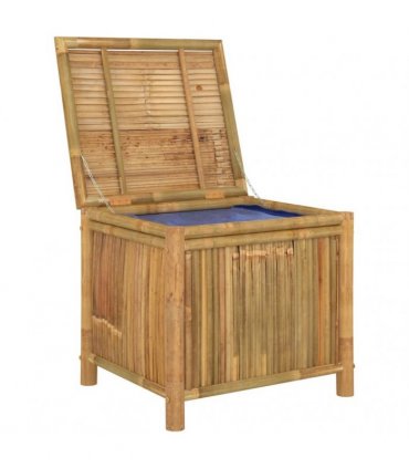 vidaXL Garden Storage Box 60x52x55 cm Bamboo