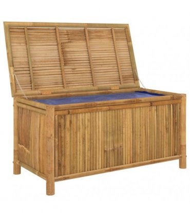 vidaXL Garden Storage Box 110x52x55cm Bamboo