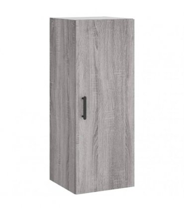 vidaXL Highboard Grey Sonoma 34,5x34x180 cm Engineered Wood