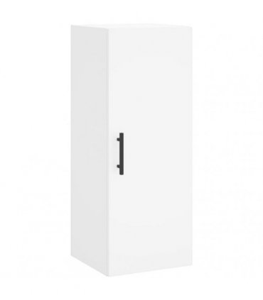 vidaXL Highboard White 34,5x34x180 cm Engineered Wood