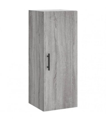 vidaXL Highboard Grey Sonoma 34,5x34x180 cm Engineered Wood