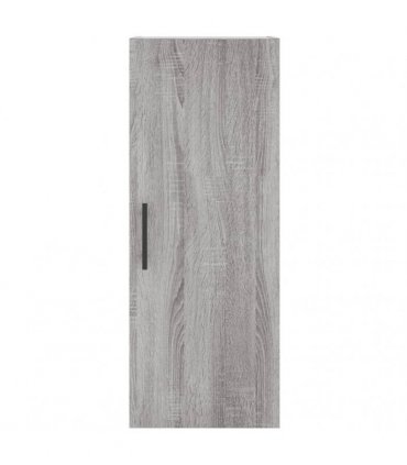 vidaXL Highboard Grey Sonoma 34,5x34x180 cm Engineered Wood