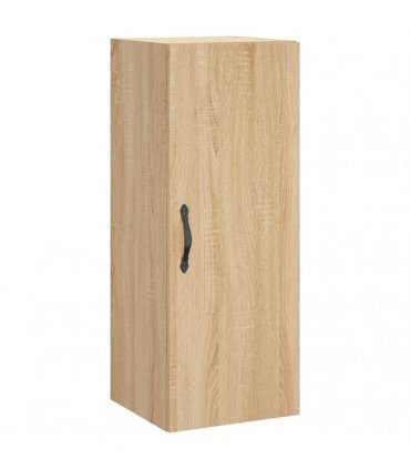 vidaXL Highboard Sonoma Oak 34,5x34x180 cm Engineered Wood