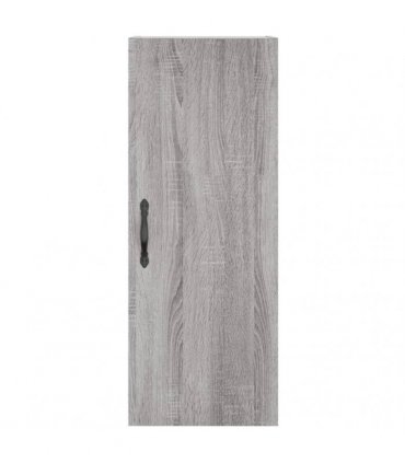 vidaXL Highboard Grey Sonoma 34,5x34x180 cm Engineered Wood