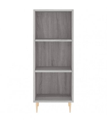 vidaXL Highboard Grey Sonoma 34,5x34x180 cm Engineered Wood
