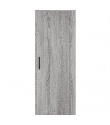 vidaXL Highboard Grey Sonoma 34,5x34x180 cm Engineered Wood