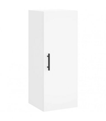 vidaXL Highboard White 34,5x34x180 cm Engineered Wood
