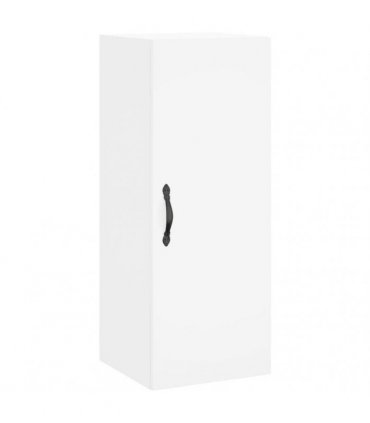 vidaXL Highboard White 34,5x34x180 cm Engineered Wood