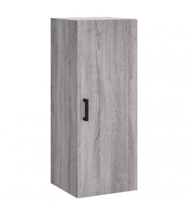vidaXL Highboard Grey Sonoma 34,5x34x180 cm Engineered Wood