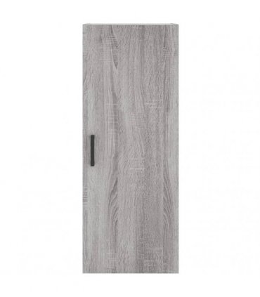 vidaXL Highboard Grey Sonoma 34,5x34x180 cm Engineered Wood