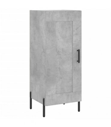 vidaXL Highboard Concrete Grey 34,5x34x180 cm Engineered Wood