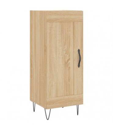 vidaXL Highboard Sonoma Oak 34,5x34x180 cm Engineered Wood