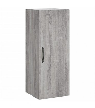 vidaXL Highboard Grey Sonoma 34,5x34x180 cm Engineered Wood