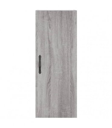 vidaXL Highboard Grey Sonoma 34,5x34x180 cm Engineered Wood