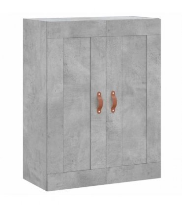 vidaXL Highboard Concrete Grey 69,5x34x180 cm Engineered Wood