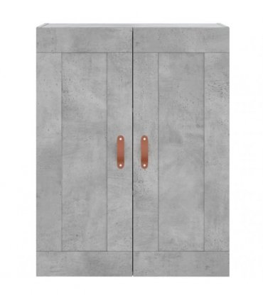 vidaXL Highboard Concrete Grey 69,5x34x180 cm Engineered Wood