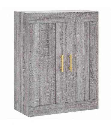 vidaXL Highboard Grey Sonoma 69,5x34x180 cm Engineered Wood