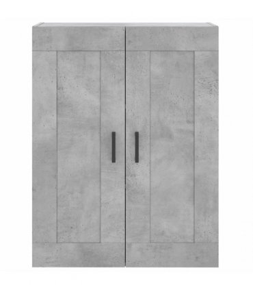 vidaXL Highboard Concrete Grey 69,5x34x180 cm Engineered Wood