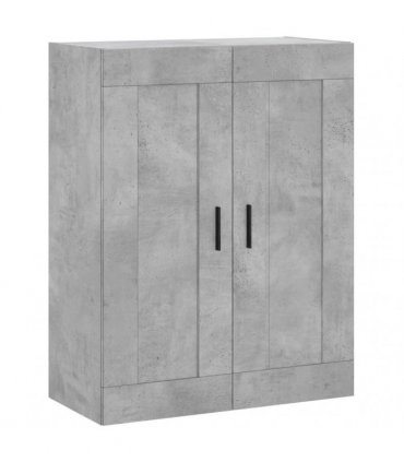 vidaXL Highboard Concrete Grey 69,5x34x180 cm Engineered Wood