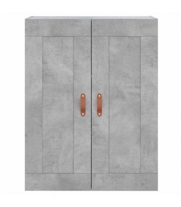 vidaXL Highboard Concrete Grey 69,5x34x180 cm Engineered Wood