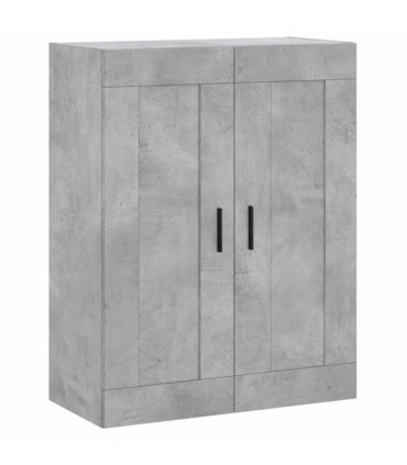 vidaXL Highboard Concrete Grey 69,5x34x180 cm Engineered Wood