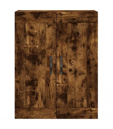 vidaXL Highboard Smoked Oak 69,5x34x180 cm Engineered Wood